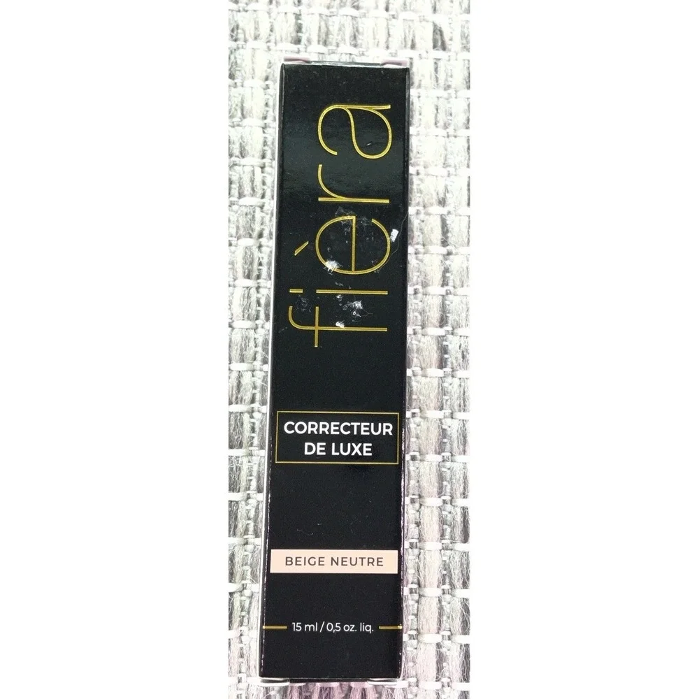 Fièra Luxury Concealer Sand Beige Coverage Color-Correcting Cream 0.5 fl oz